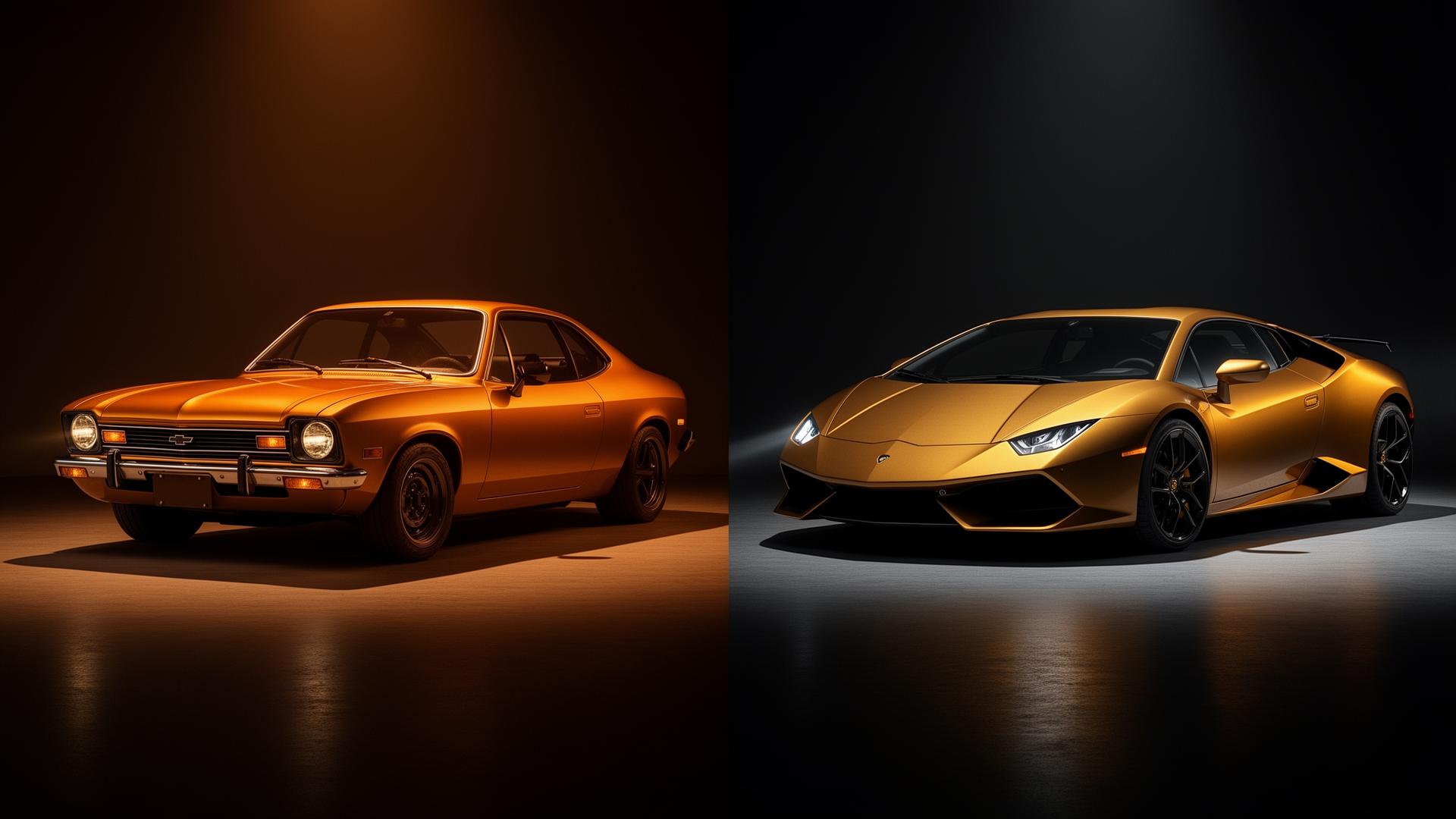 Do Chevette à Lamborghini — todas as direções
